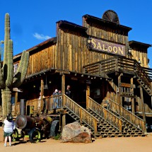 Saloon of Goldfield Ghost Town